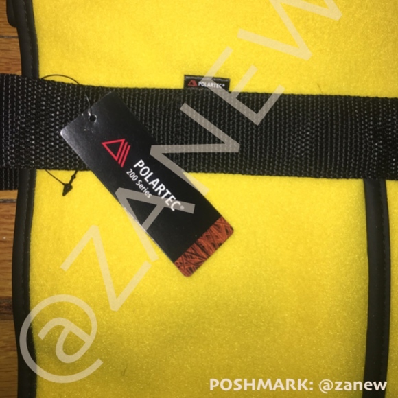 Supreme Polartec Tote Yellow - Picture 2 of 5